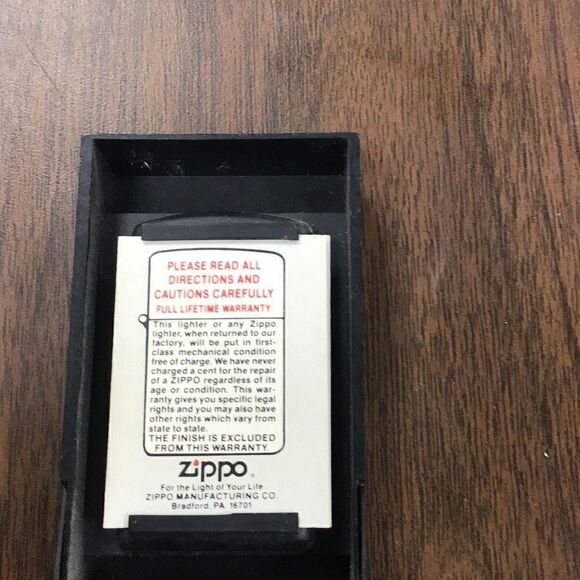 New old stock USS Coronado AGF 11 zippo, lighter veteran estate sale - Picture 4 of 4